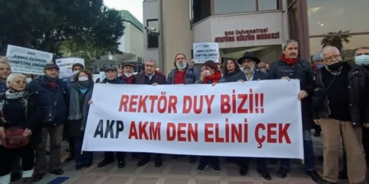 AKM'nin Emniyet'e devredilmesine sanatçılar tepki gösterdi