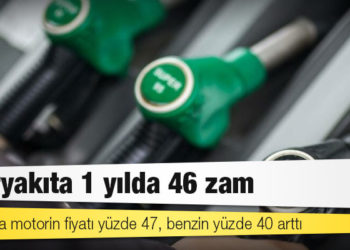 Akaryakıta 1 yılda 46 zam: Son ayda motorin fiyatı yüzde 47, benzin yüzde 40 arttı