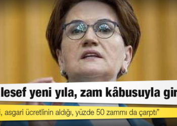 Akşener'den Erdoğan'a: Damadının manevi halefi Nebati gibi bir liyakat abidesini ekonominin üzerine meteor gibi düşürdün