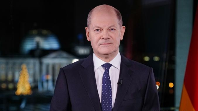 Almanya Başbakanı Scholz'un ilk yeni yıl mesajı