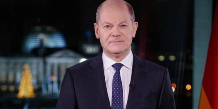 Almanya Başbakanı Scholz'un ilk yeni yıl mesajı