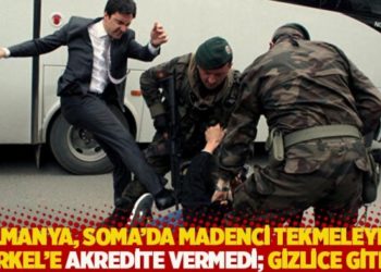Almanya, Soma'da madenci tekmeleyen Yusuf Yerkel'e akredite vermedi; gizlice gitmiş