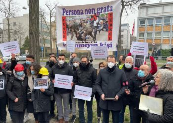 Almanya’da Yusuf Yerkel protestosu: ‘İstenmeyen kişi’ ilan edildi