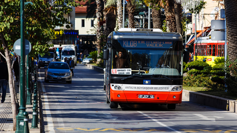 Antalya’da toplu ulaşıma zam