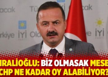 Ağıralioğlu: Biz olmasak mesela CHP ne kadar oy alabiliyor?