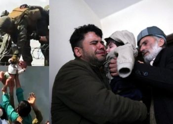 Babasının ABD askerlerine teslim ettiği bebek 5 ay sonra ailesine kavuştu