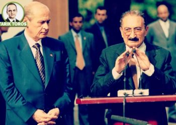 Bahçeli iskemlesini tekmeleyebilir