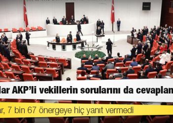 Bakanlar AKP'li vekillerin sorularını da cevaplamıyor