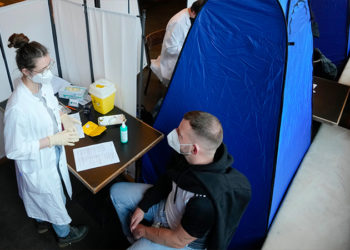 Berlin'de gece kulüpleri aşı merkezine dönüştürüldü