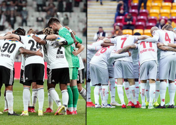 Beşiktaş ve Antalyaspor'un ilk 11'leri belli oldu