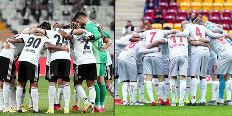 Beşiktaş ve Antalyaspor'un ilk 11'leri belli oldu
