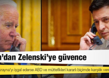 Biden'dan Zelenski'ye güvence: Rusya, Ukrayna'yı işgal ederse ABD ve müttefikleri kararlı biçimde karşılık verecek