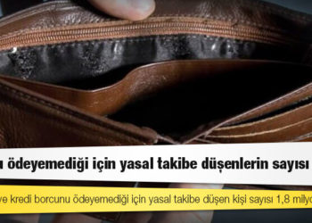Borcunu ödeyemediği için yasal takibe düşenlerin sayısı artıyor