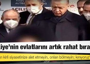 CHP'den o görüntülere: Çocukları kirli siyasetinize alet etmeyin, onları bölmeyin; kınıyoruz