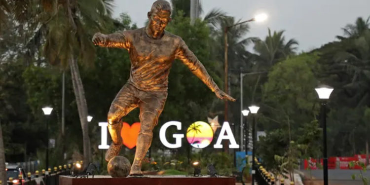 Cristiano Ronaldo heykeli, Hindistan eyaletini niye karıştırdı?