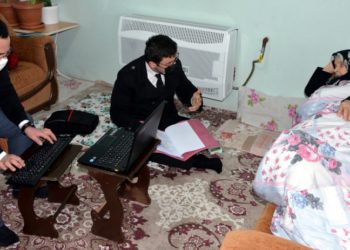 Davada tanık olan hasta kadın adliyeye gidemedi, evde mahkeme kuruldu