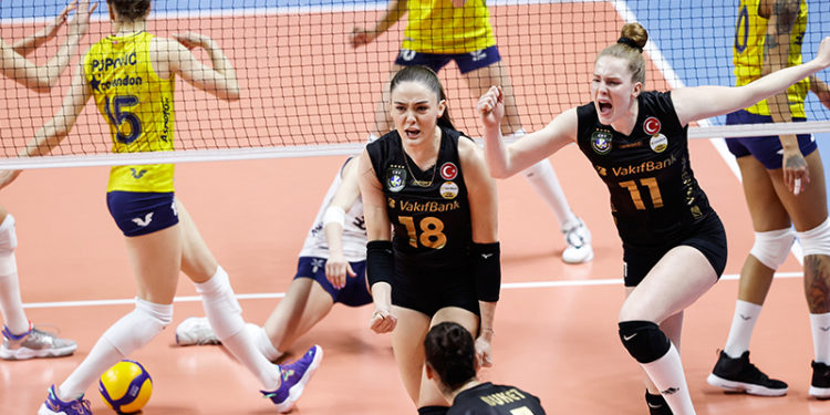 Dev maçta kazanan VakıfBank