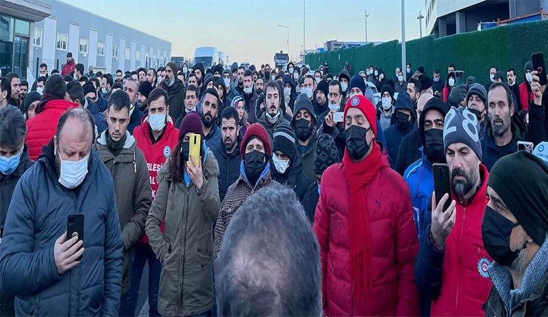 Direnişteki Farplas işçilerine polis müdahalesi: 200 işçi gözaltında