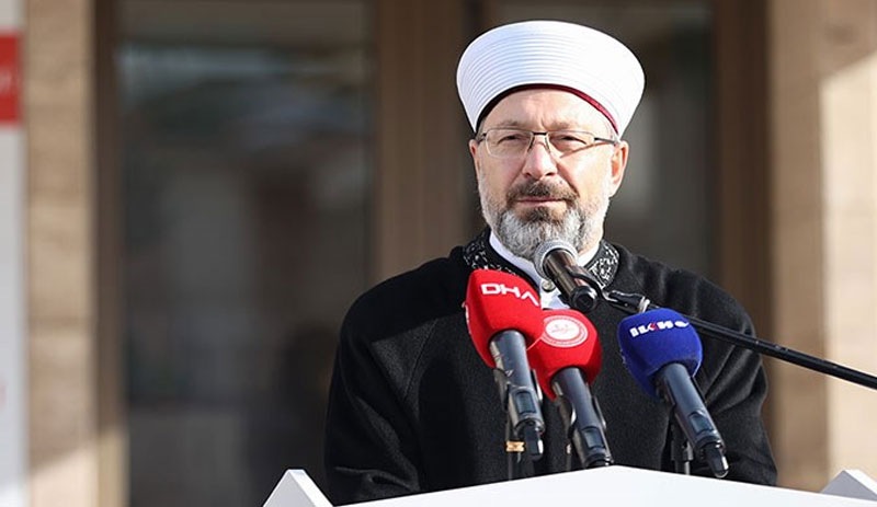 Diyanet İşleri Başkanı Erbaş'tan dini eğitimde 'yaş sınırı' açıklaması