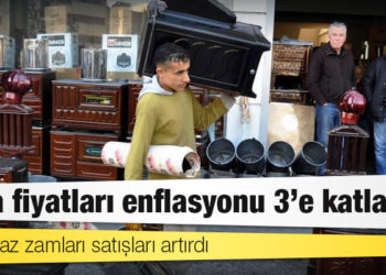 Doğalgaz zamları satışları artırdı; soba fiyatları enflasyonu 3’e katladı