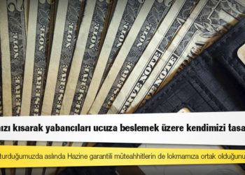 Ekonomist İbrahim Kahveci: Lokmamızı kısarak yabancıları ucuza beslemek üzere kendimizi tasarladık