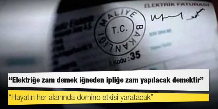 Elektrik Mühendisleri Odası Yönetim Kurulu Üyesi Olgun Sakarya: Elektriğe zam demek iğneden ipliğe zam yapılacak demektir