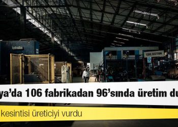 Elektrik kesintisi üreticiyi vurdu: Kütahya'da 106 fabrikadan 96'sında üretim durdu
