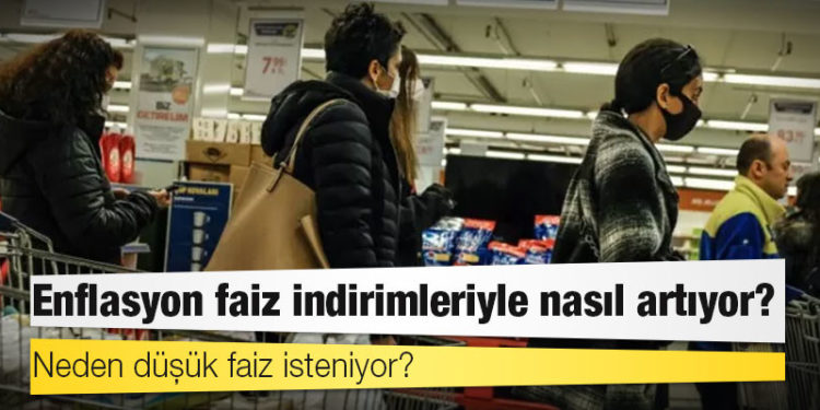 Enflasyon faiz indirimleriyle nasıl artıyor?