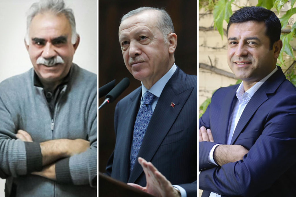 Erdoğan, Demirtaş’ı Öcalan’a şikayet etti: İmralı’dakine hesap verecek