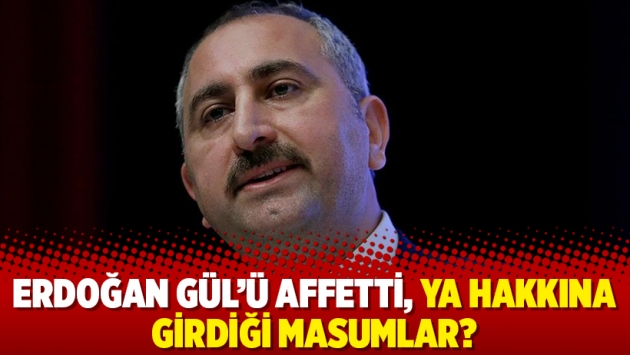 Erdoğan Gül’ü affetti, ya hakkına girdiği masumlar?