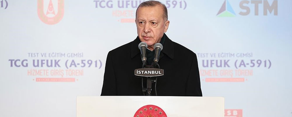 Erdoğan: Hava savunma muhribimiz TF-2000'in ihalesine yakında çıkıyoruz