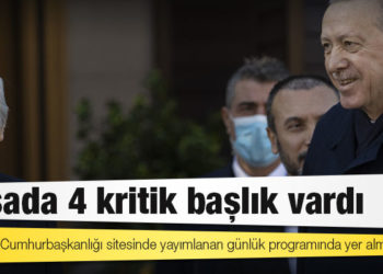 Erdoğan-Bahçeli görüşmesi: Masada 4 kritik başlık vardı