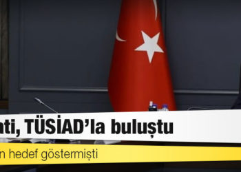 Erdoğan hedef göstermişti: Nebati, TÜSİAD’la buluştu