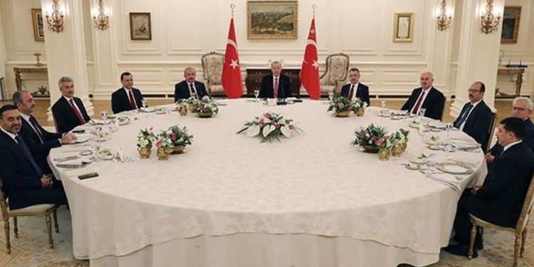 Erdoğan, yasama, yürütme ve yargı temsilcileriyle görüştü