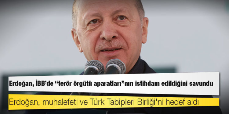 Erdoğan, İBB'de "terör örgütü aparatları"nın istihdam edildiğini savundu: Aynısı Ankara'da da var