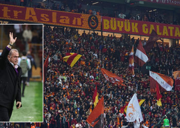 Galatasaray taraftarından protesto: Söylesene Fatih Hoca takım niye oynamıyor?