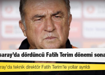 Galatasaray'da dördüncü Fatih Terim dönemi sona erdi