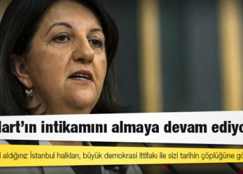 HDP Eş Genel Başkanı Buldan: Çifte yenilgi aldığınız İstanbul halkları, büyük demokrasi ittifakı ile sizi tarihin çöplüğüne gönderecek