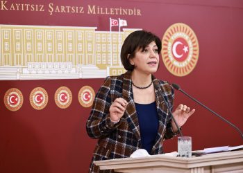 HDP’li Beştaş sokak müzisyenlerine destek için mecliste Kürtçe şarkı söyledi