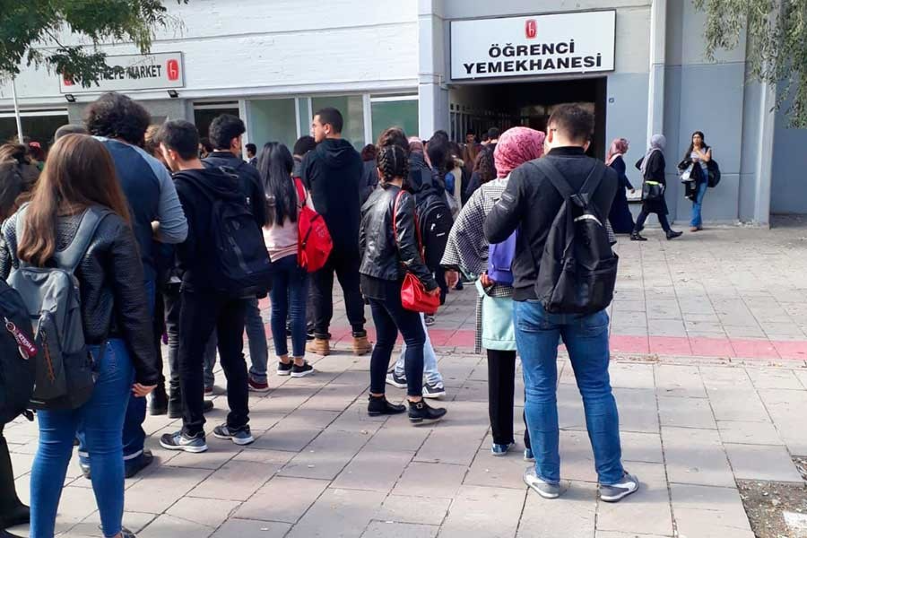  Hacettepe Üniversitesi'nde yemekhane ücretlerine yüzde 50 zam