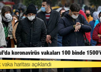 Haftalık vaka haritası açıklandı