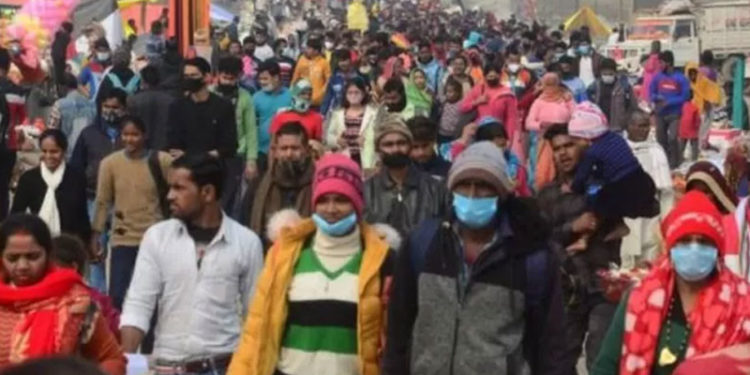 Hindistan'da Magh Mela Festivali Covid-19'a rağmen iptal edilmedi