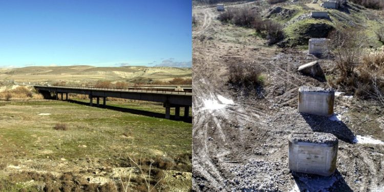 Hurdacı köprüyü çaldı: ‘Karayolları çalışma yapıyor sandık’