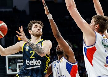 ING Basketbol Süper Ligi: Anadolu Efes: 91 - Fenerbahçe Beko: 71