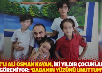 KHK&rsquo;lı Ali Osman Kayan, iki yıldır &ccedil;ocuklarını g&ouml;remiyor: 'Babamın y&uuml;z&uuml;n&uuml; unuttum'