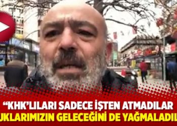 KHK&rsquo;lı Cemal Yıldırım: KHK&rsquo;lıları sadece işten atmadılar &ccedil;ocuklarımızın geleceğini de yağmaladılar