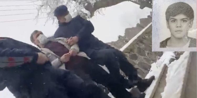 KHK’lı baba oğlunun cenazesine elleri kelepçeli şekilde katıldı