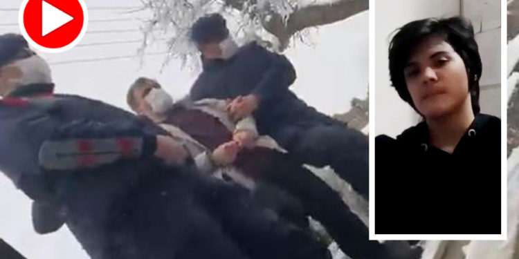 KHK’lı tutuklu baba, 16 yaşındaki oğlunun cenazesine elleri kelepçeli katıldı