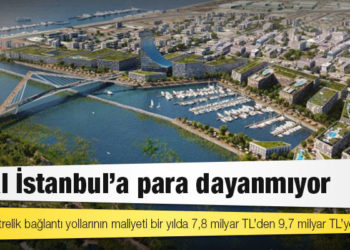Kanal İstanbul'a para dayanmıyor