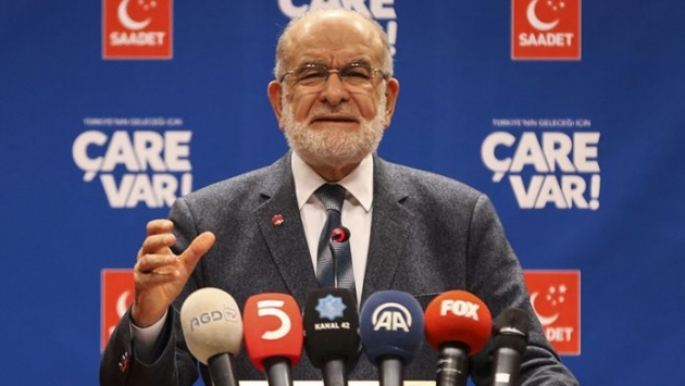 Karamollaoğlu'nun 'teşekkür' mesajında Bahçeli yer almadı